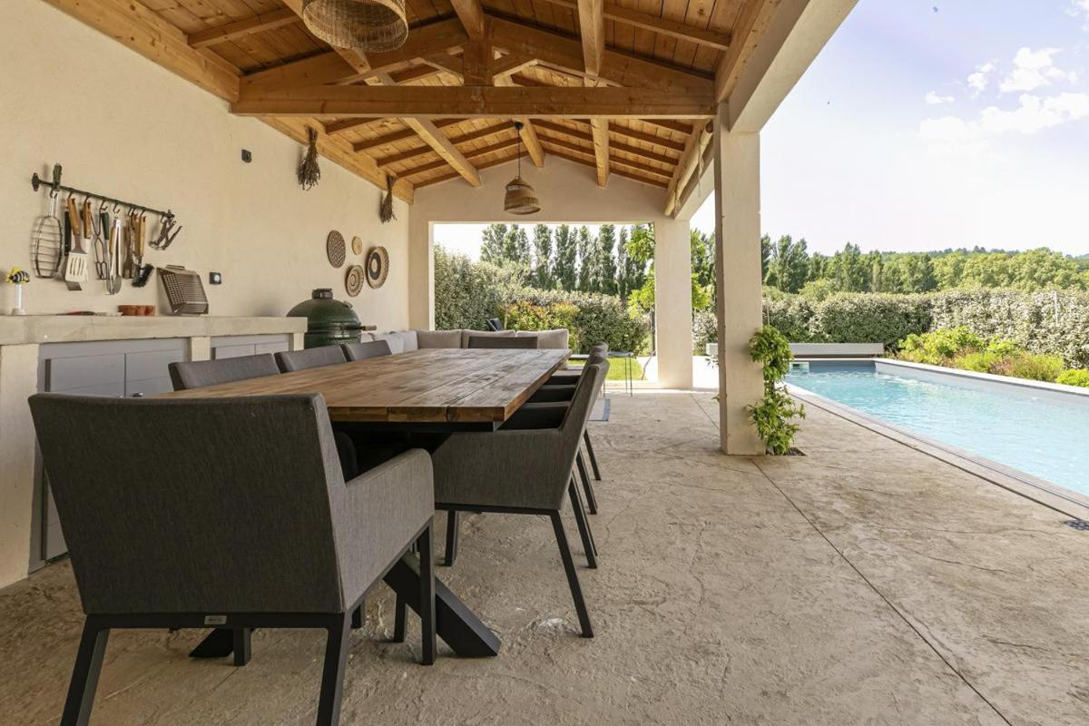 Onze Villa In Provence, Mont Ventoux, New Luxury Villa, Private Pool, Stunning Views, Outdoor Kitchen, Big Green Egg Malaucène Exterior foto